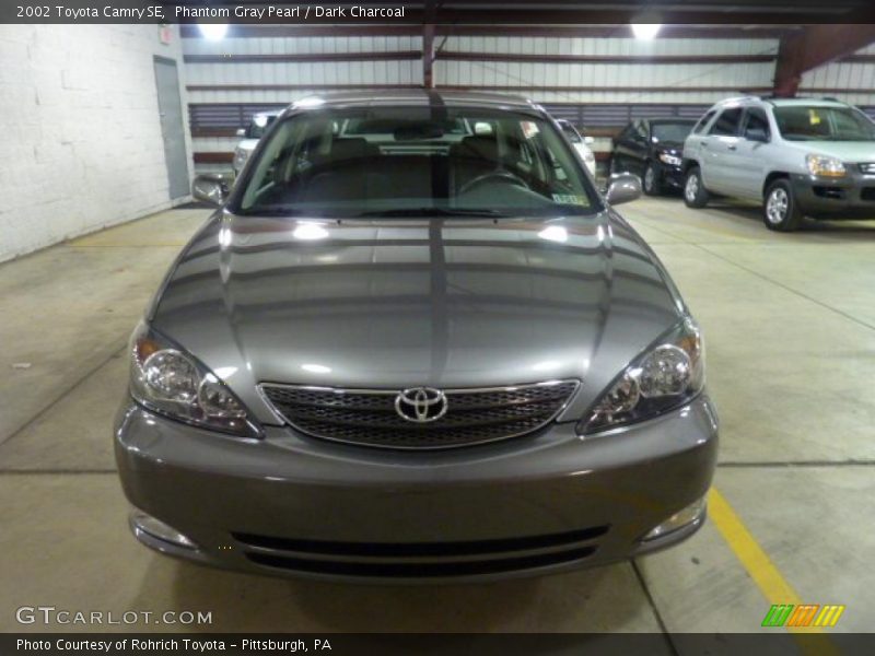 Phantom Gray Pearl / Dark Charcoal 2002 Toyota Camry SE