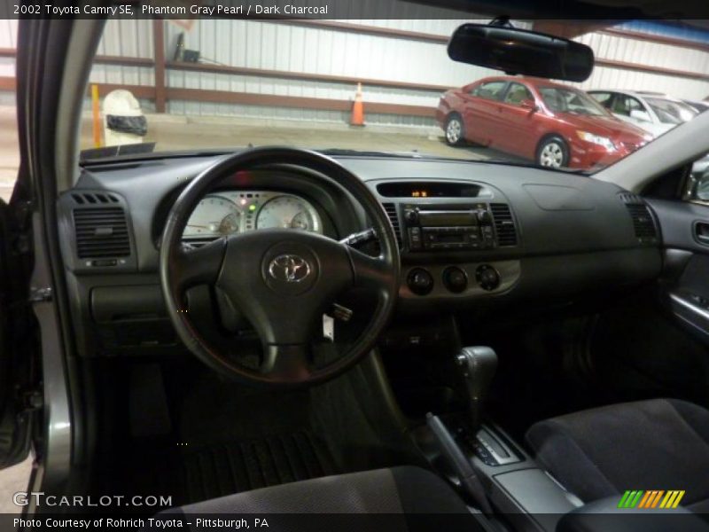 Phantom Gray Pearl / Dark Charcoal 2002 Toyota Camry SE