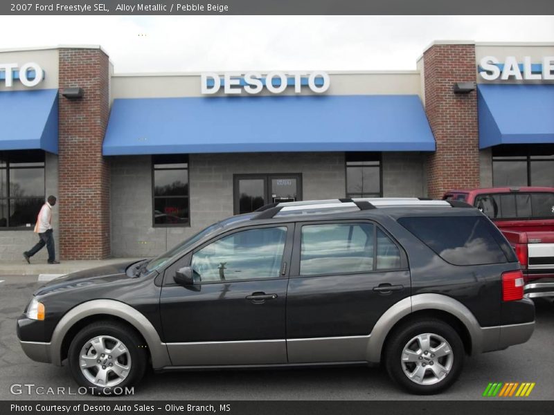 Alloy Metallic / Pebble Beige 2007 Ford Freestyle SEL