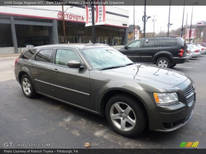 Dark Titanium Metallic / Dark Khaki/Light Graystone 2008 Dodge Magnum SXT