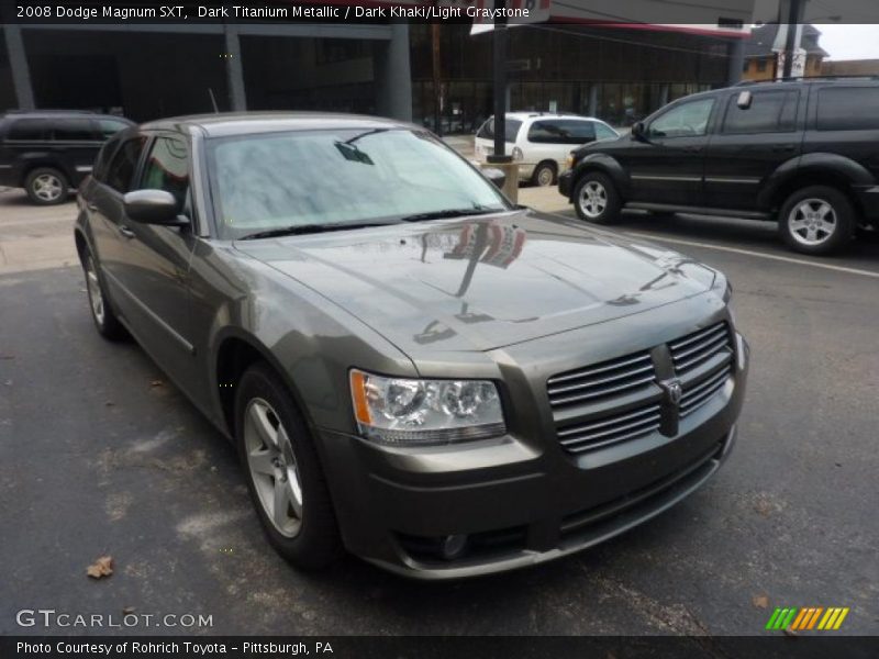Dark Titanium Metallic / Dark Khaki/Light Graystone 2008 Dodge Magnum SXT
