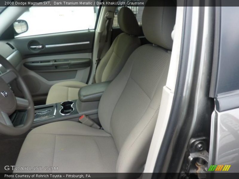  2008 Magnum SXT Dark Khaki/Light Graystone Interior