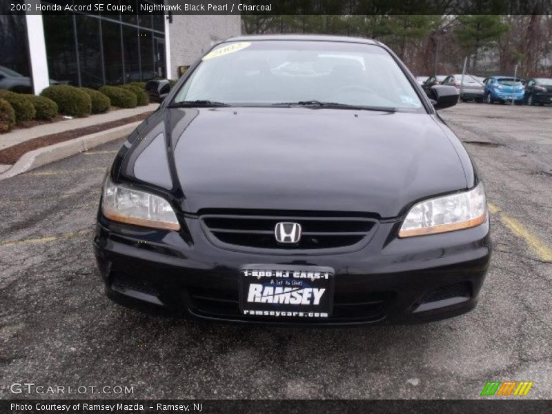 Nighthawk Black Pearl / Charcoal 2002 Honda Accord SE Coupe