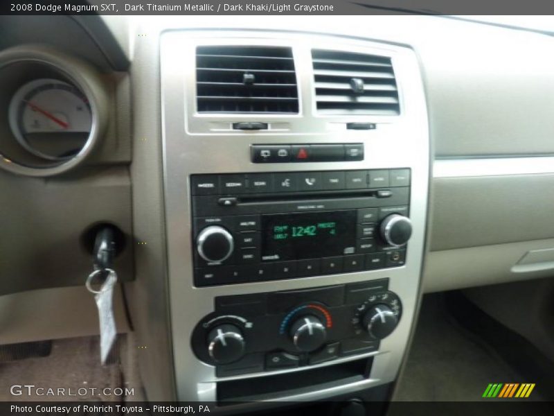Controls of 2008 Magnum SXT