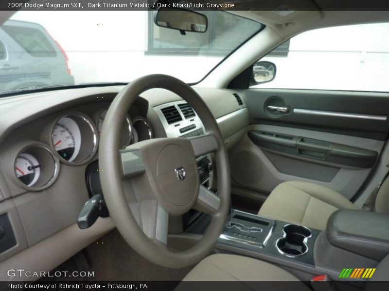  2008 Magnum SXT Dark Khaki/Light Graystone Interior