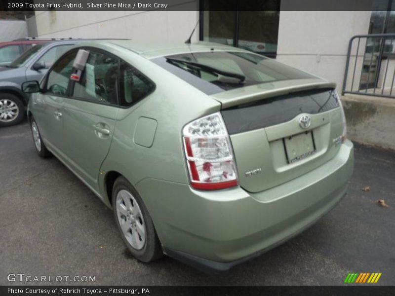 Silver Pine Mica / Dark Gray 2009 Toyota Prius Hybrid