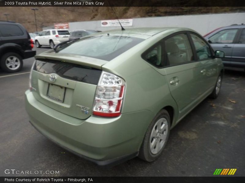Silver Pine Mica / Dark Gray 2009 Toyota Prius Hybrid