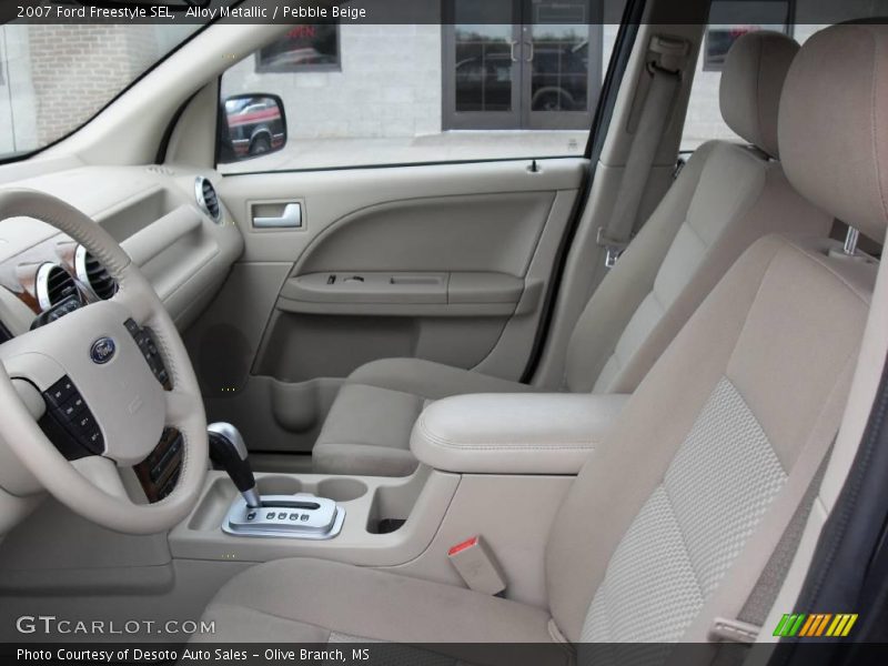 Alloy Metallic / Pebble Beige 2007 Ford Freestyle SEL