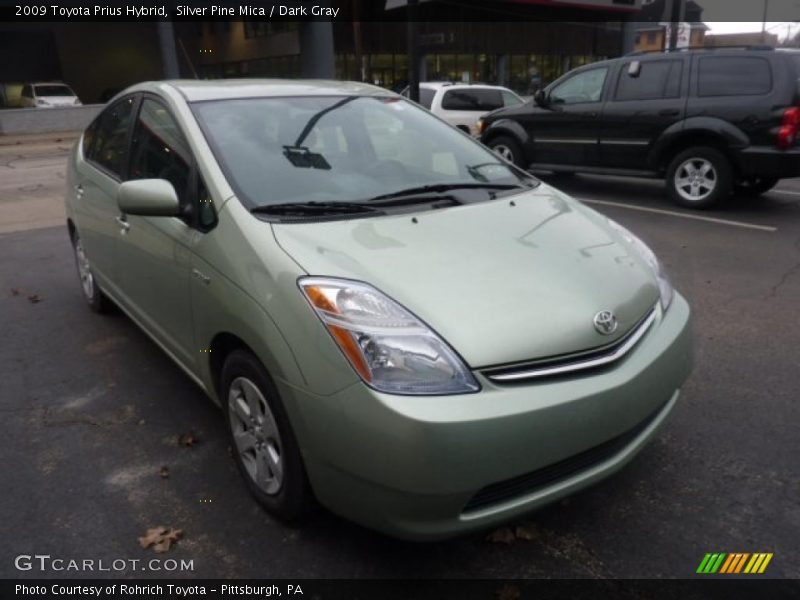 Silver Pine Mica / Dark Gray 2009 Toyota Prius Hybrid