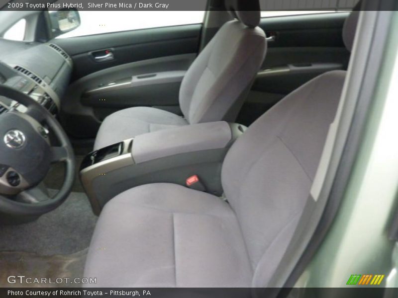Silver Pine Mica / Dark Gray 2009 Toyota Prius Hybrid