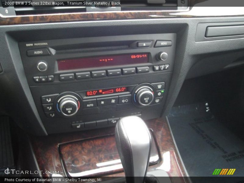 Titanium Silver Metallic / Black 2008 BMW 3 Series 328xi Wagon