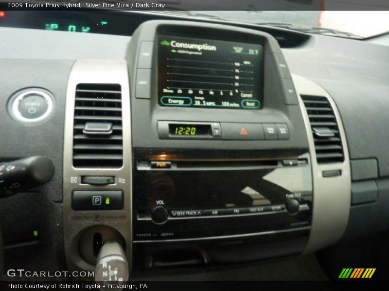 Silver Pine Mica / Dark Gray 2009 Toyota Prius Hybrid