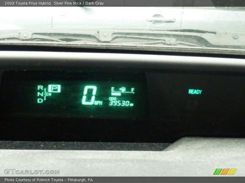 Silver Pine Mica / Dark Gray 2009 Toyota Prius Hybrid