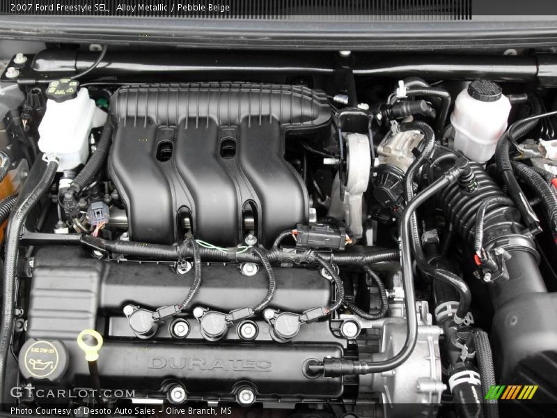 Alloy Metallic / Pebble Beige 2007 Ford Freestyle SEL