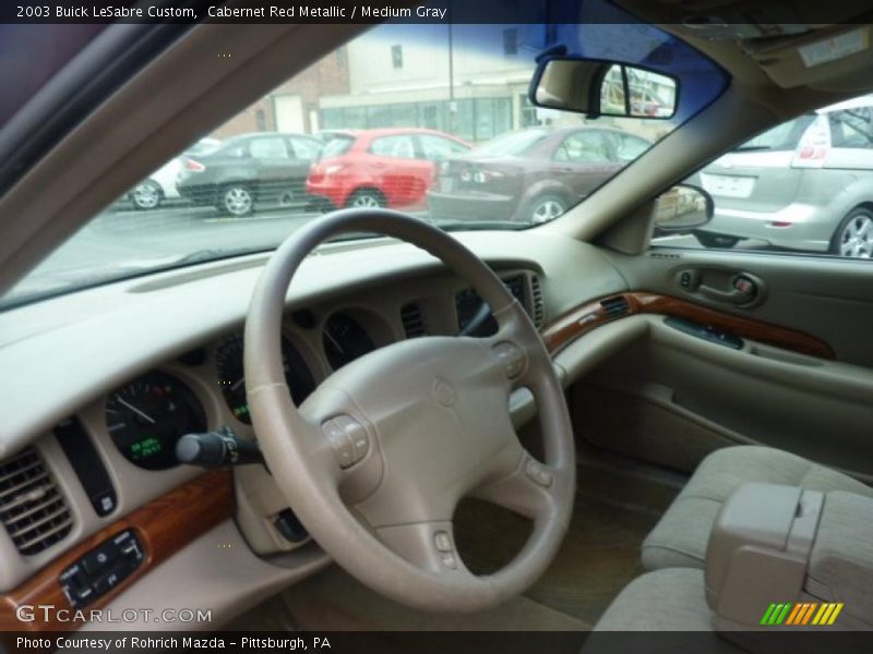 Cabernet Red Metallic / Medium Gray 2003 Buick LeSabre Custom