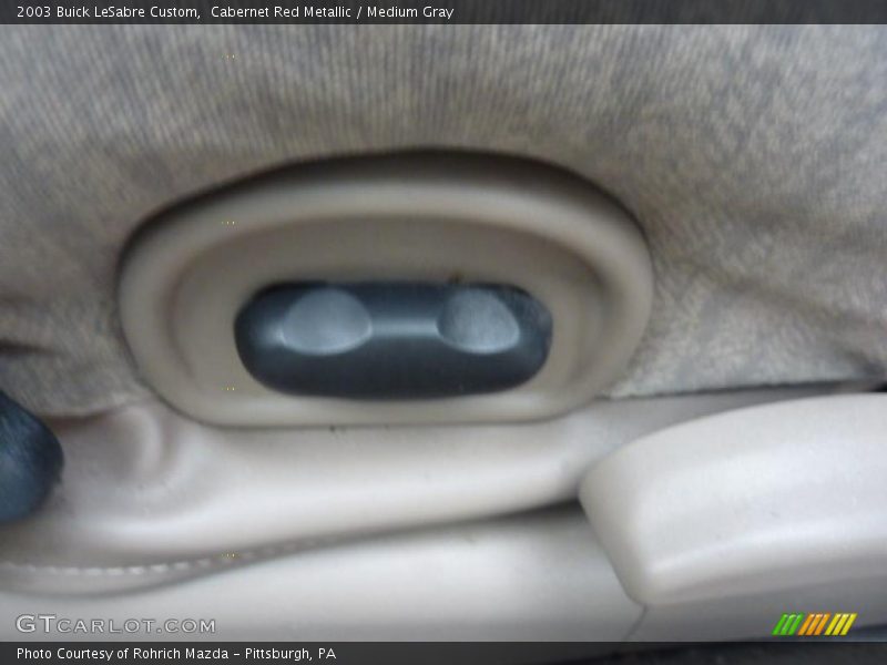 Cabernet Red Metallic / Medium Gray 2003 Buick LeSabre Custom