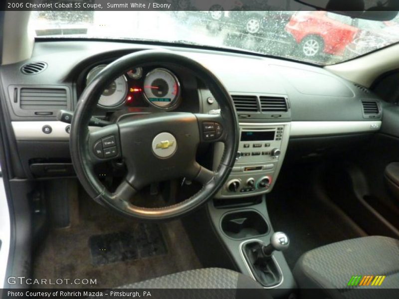 Dashboard of 2006 Cobalt SS Coupe