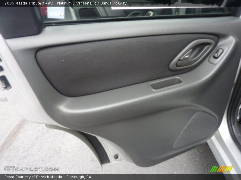 Platinum Silver Metallic / Dark Flint Gray 2006 Mazda Tribute s 4WD