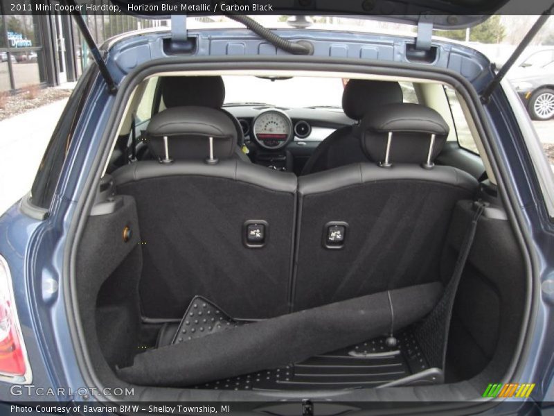 Horizon Blue Metallic / Carbon Black 2011 Mini Cooper Hardtop