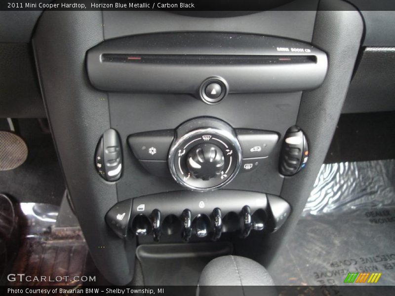 Horizon Blue Metallic / Carbon Black 2011 Mini Cooper Hardtop