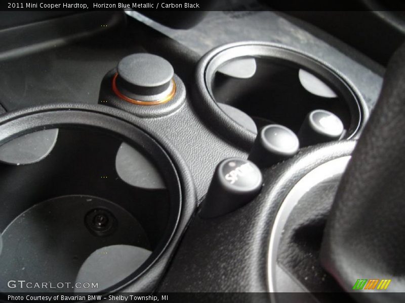 Horizon Blue Metallic / Carbon Black 2011 Mini Cooper Hardtop