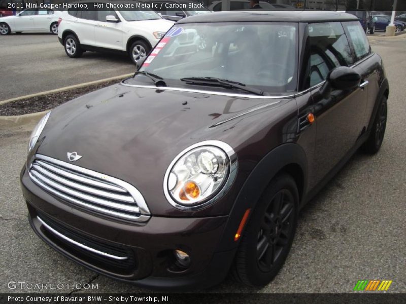 Hot Chocolate Metallic / Carbon Black 2011 Mini Cooper Hardtop