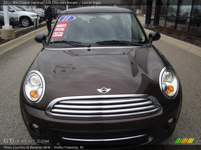Hot Chocolate Metallic / Carbon Black 2011 Mini Cooper Hardtop