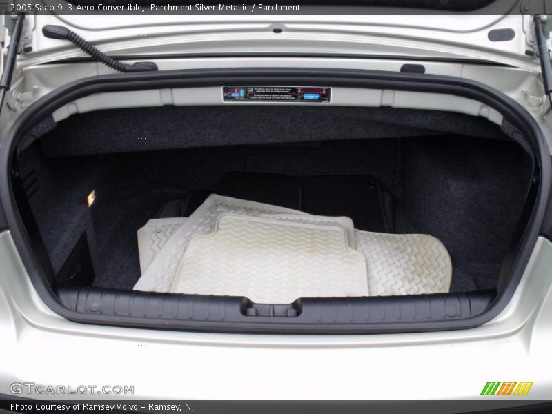 Parchment Silver Metallic / Parchment 2005 Saab 9-3 Aero Convertible