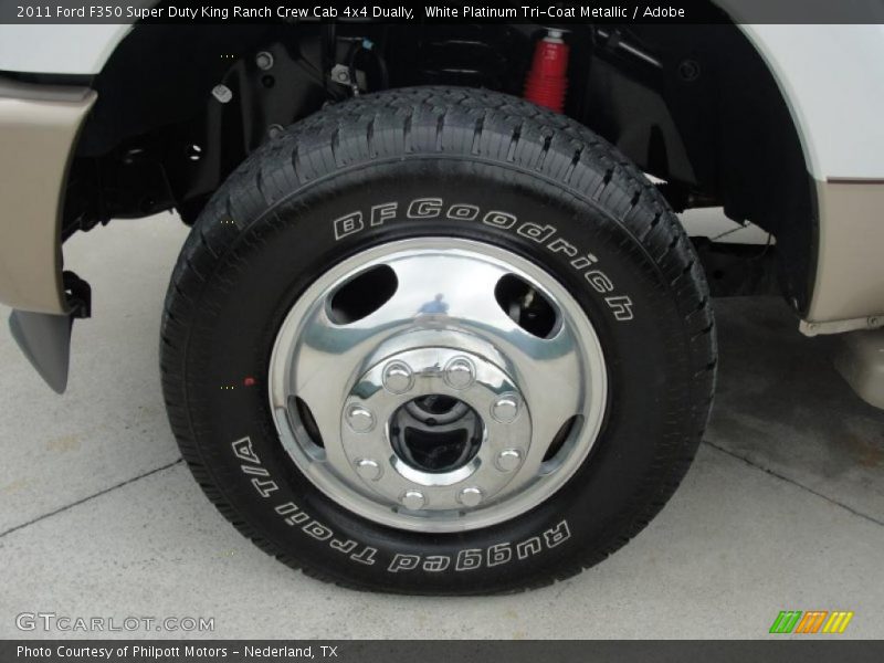  2011 F350 Super Duty King Ranch Crew Cab 4x4 Dually Wheel