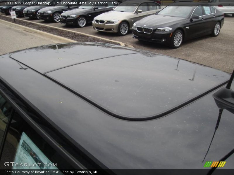 Hot Chocolate Metallic / Carbon Black 2011 Mini Cooper Hardtop