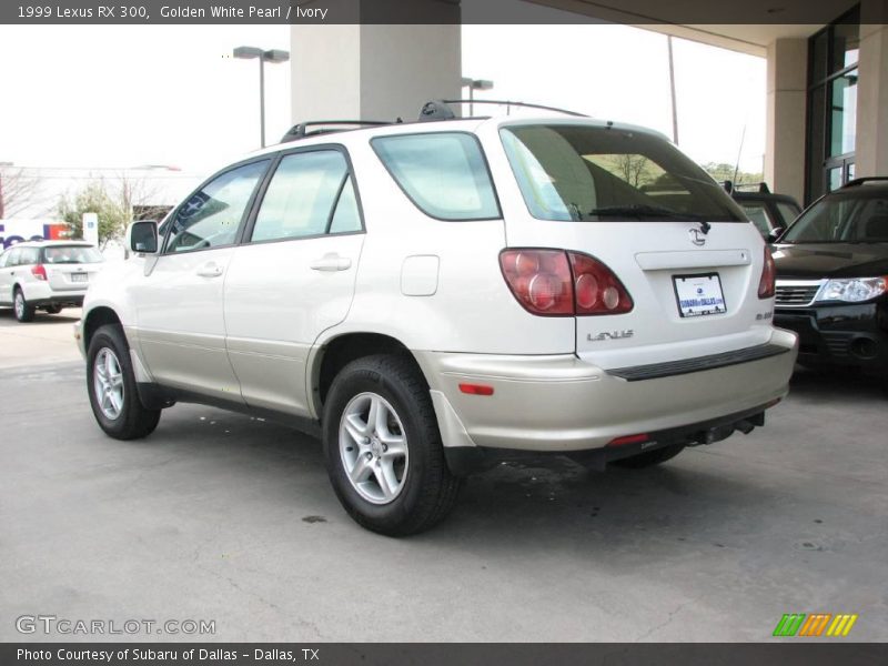 Golden White Pearl / Ivory 1999 Lexus RX 300