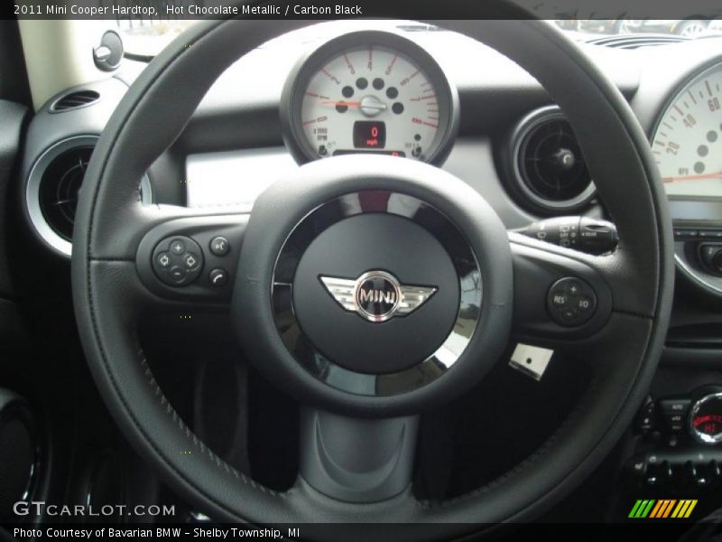 Hot Chocolate Metallic / Carbon Black 2011 Mini Cooper Hardtop