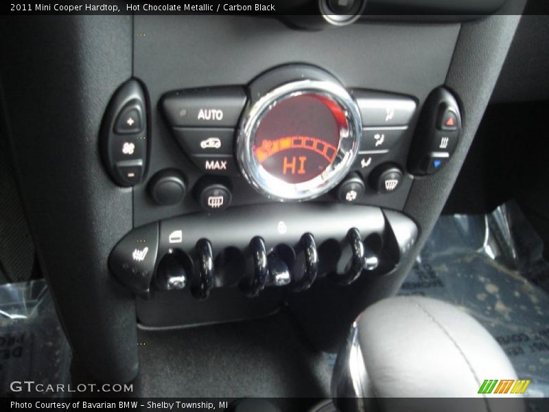 Hot Chocolate Metallic / Carbon Black 2011 Mini Cooper Hardtop