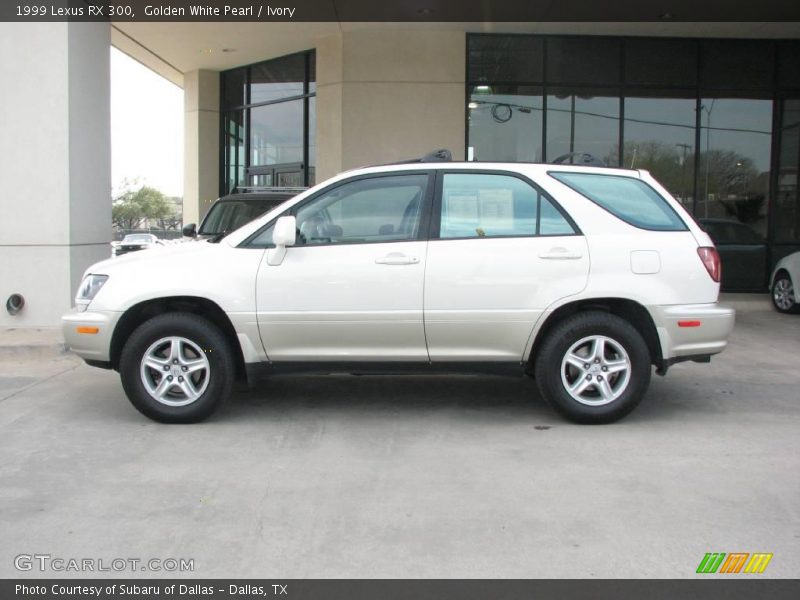 Golden White Pearl / Ivory 1999 Lexus RX 300