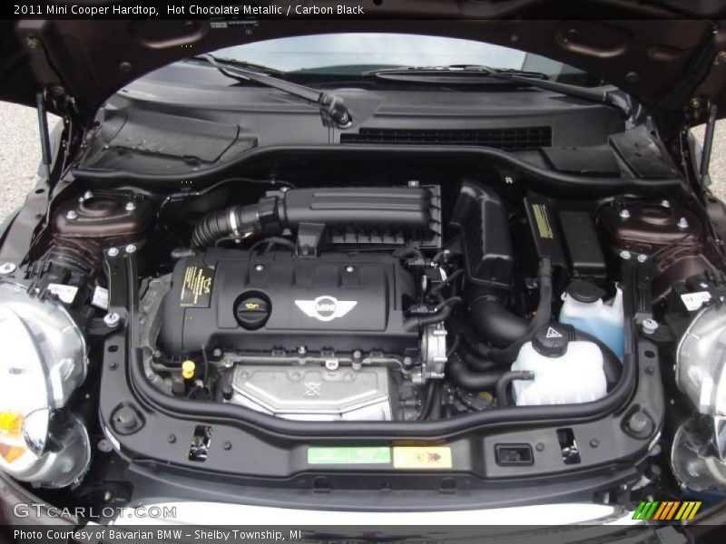 Hot Chocolate Metallic / Carbon Black 2011 Mini Cooper Hardtop