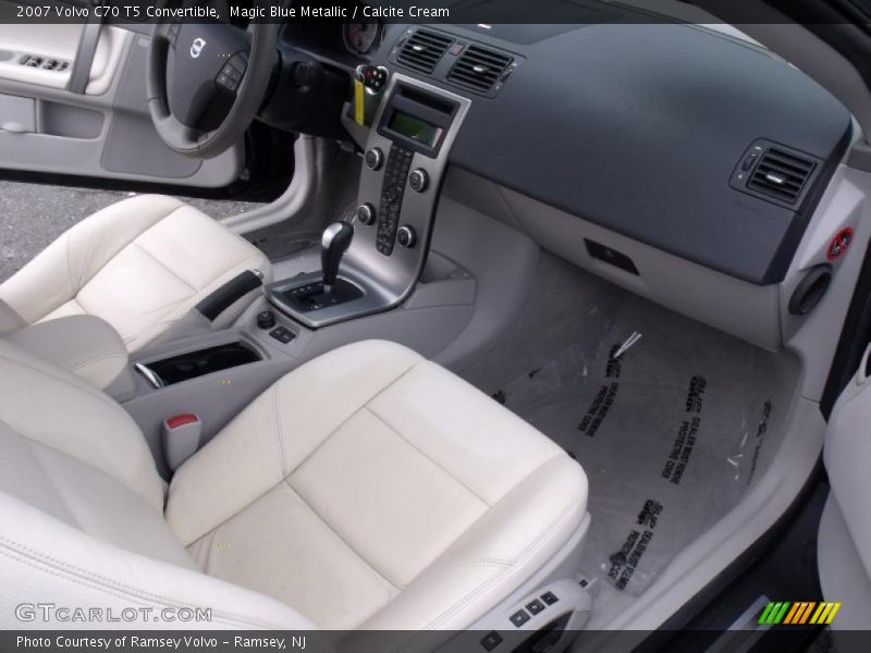 Magic Blue Metallic / Calcite Cream 2007 Volvo C70 T5 Convertible