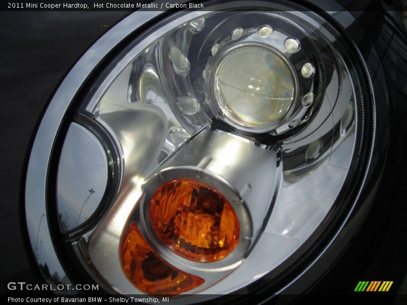 Hot Chocolate Metallic / Carbon Black 2011 Mini Cooper Hardtop