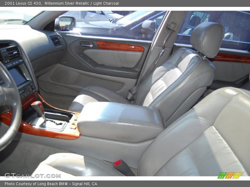 Millennium Silver Metallic / Light Charcoal 2001 Lexus GS 430