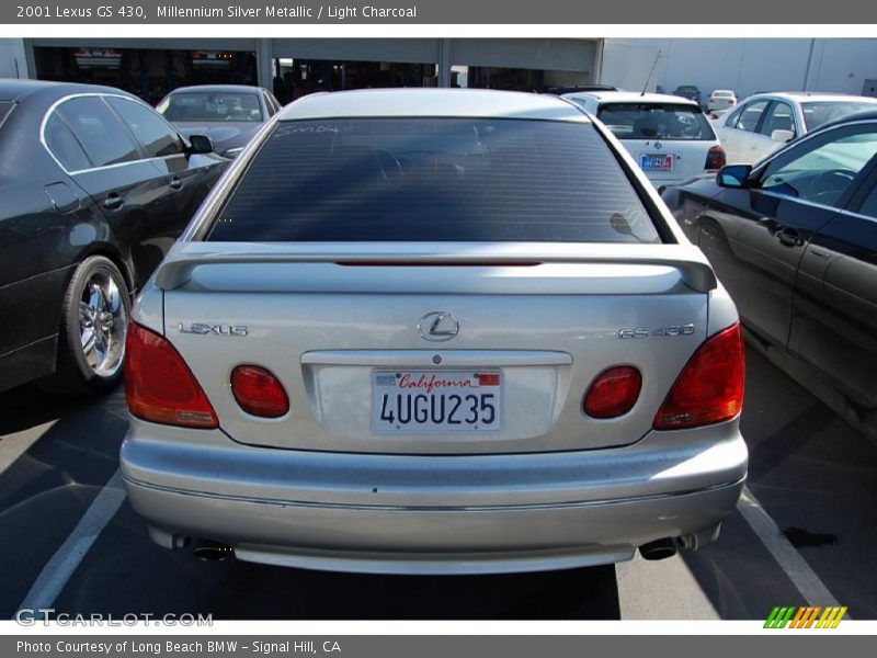 Millennium Silver Metallic / Light Charcoal 2001 Lexus GS 430