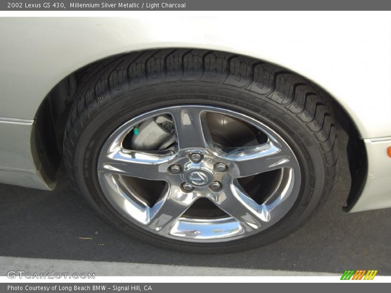 Millennium Silver Metallic / Light Charcoal 2002 Lexus GS 430