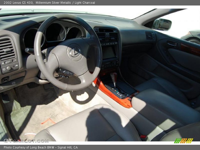 Millennium Silver Metallic / Light Charcoal 2002 Lexus GS 430