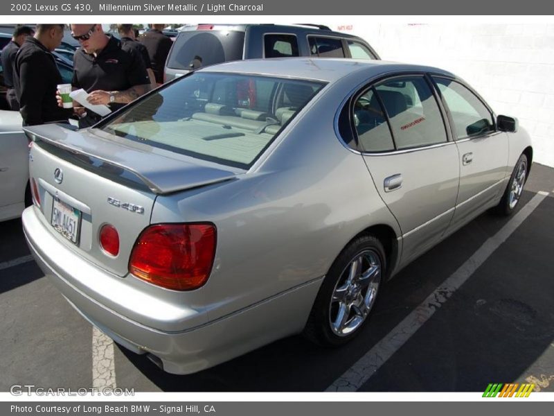 Millennium Silver Metallic / Light Charcoal 2002 Lexus GS 430