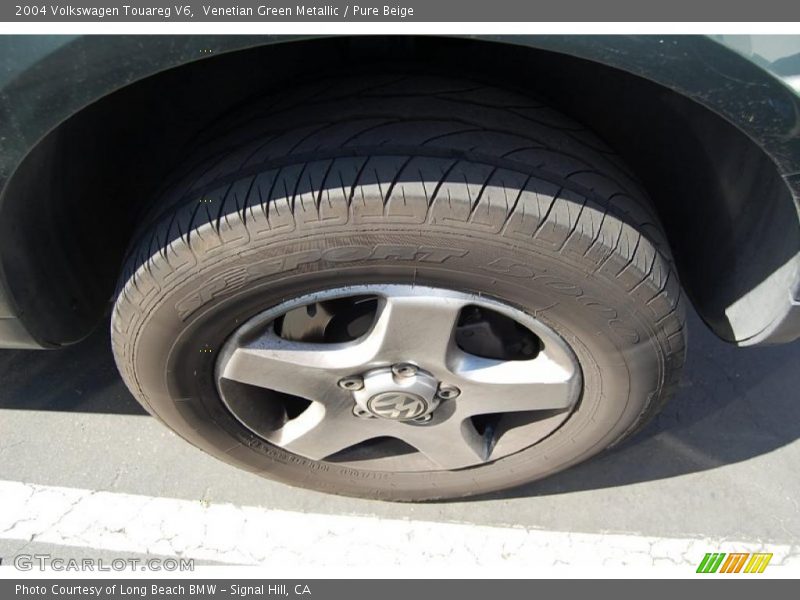 Venetian Green Metallic / Pure Beige 2004 Volkswagen Touareg V6