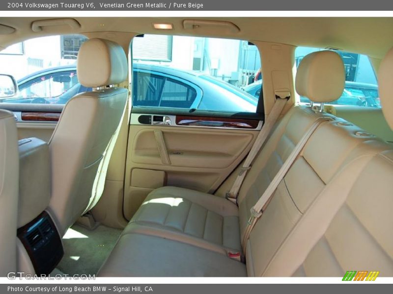 Venetian Green Metallic / Pure Beige 2004 Volkswagen Touareg V6