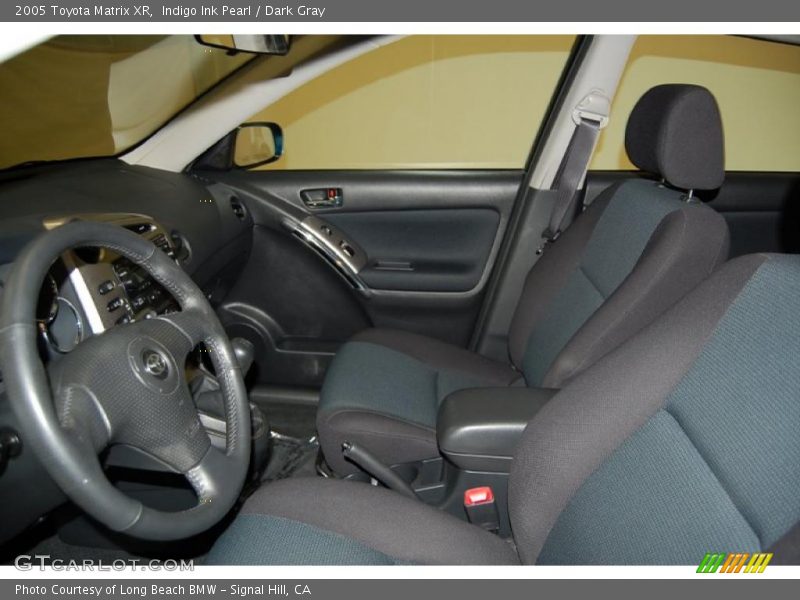 Indigo Ink Pearl / Dark Gray 2005 Toyota Matrix XR