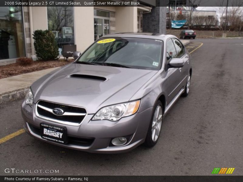 Quartz Silver Metallic / Off Black 2008 Subaru Legacy 2.5 GT Limited Sedan