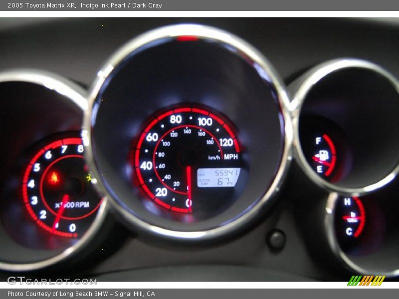 Indigo Ink Pearl / Dark Gray 2005 Toyota Matrix XR