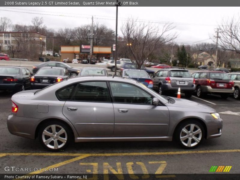 Quartz Silver Metallic / Off Black 2008 Subaru Legacy 2.5 GT Limited Sedan