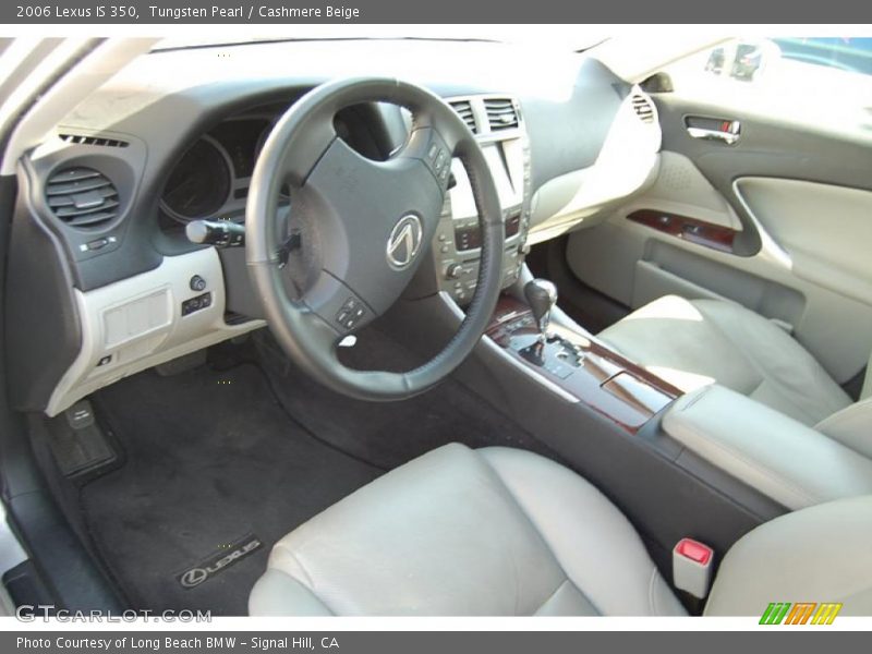 Tungsten Pearl / Cashmere Beige 2006 Lexus IS 350