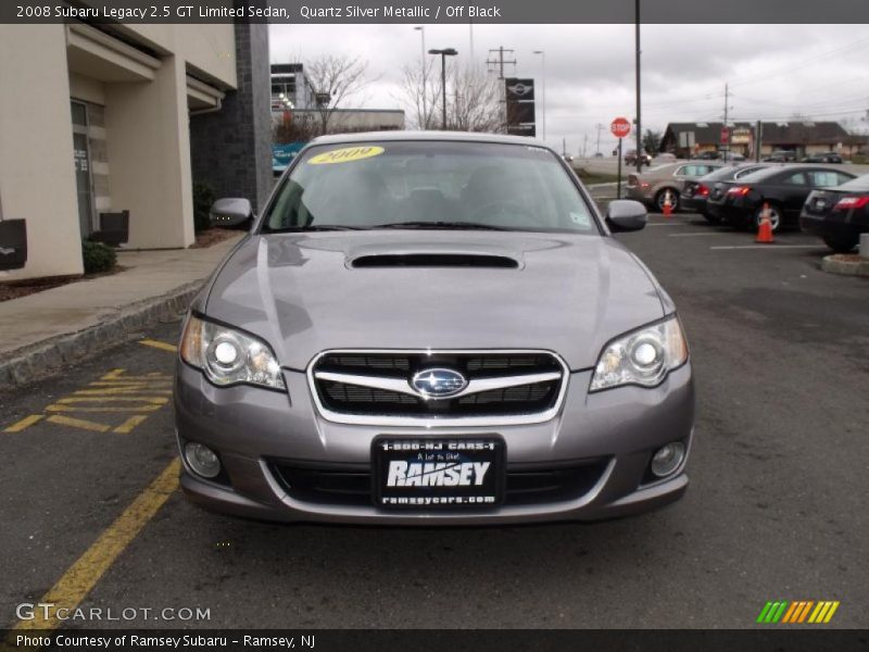 Quartz Silver Metallic / Off Black 2008 Subaru Legacy 2.5 GT Limited Sedan